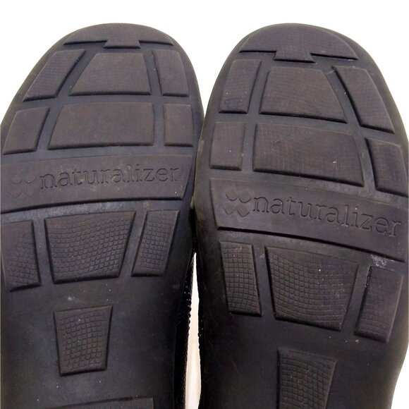 Naturalizer Leather Slip-On Shoes Button Detailing Womens Sz 6.5 Casual Business - Picture 5 of 11